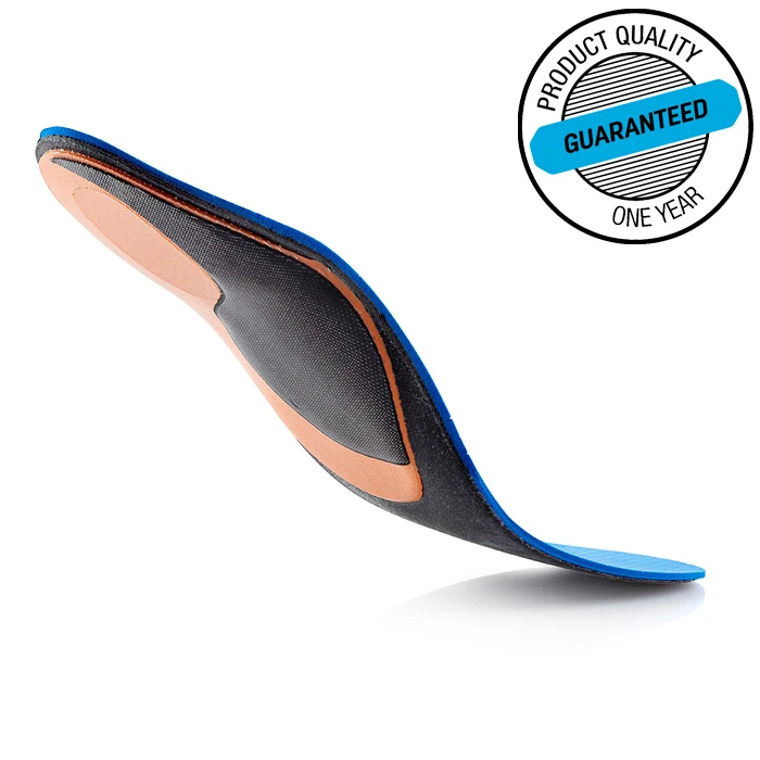 A Podiatech semi-custom anti-pronation orthotic insole